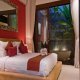 غرفة  فندق شاندرا لوكسري فيلا - سمينياك | هوتيلز عربي